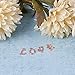 Pandahall 200pcs Assorted Alphabet Charm Pendant Loose Beads Rose Gold Plated A-Z Letter Pieces, 12-17x4-15x2mm