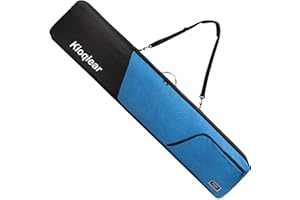Kioqiear Snowboard Bag Reinforced Padded snowboard Bag,Perfect for Air Plane Travel for Snowboard, Goggles, Gloves,Ski boots,Available Length in 155cm 165cm.