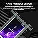 MP-MALL Screen Protector for Samsung Galaxy S9 Plus, [Tempered Glass] [Full Cover] [Alignment Frame Easy Installation]