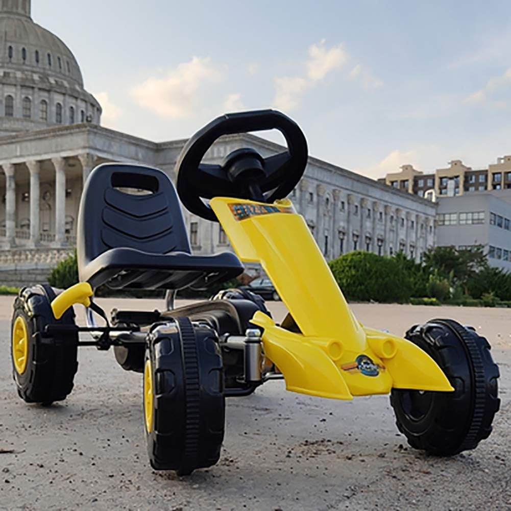 SHARESUN Pedal Go Kart | Pedal Car | Ride On Toys For Boys & Girls With Ergonomic High back Seat & Sharp Handling