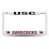 NCAA South Carolina Fighting Gamecocks Plastic License Plate Frame