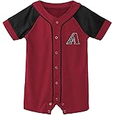 Outerstuff MLB Unisex-Baby Newborn & Infants 0-24 Months Little Slugger Creeper Bodysuit Romper