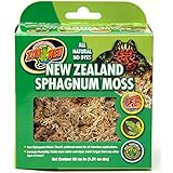 Zoo Med Laboratories SZMCF3NZ New Zealand Sphagnum Moss, 80 Cubic Inch