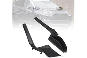 ATUOTPO 2 pcs Wiper Side Extension Molding Trim 53866-0r070 Fit for Toyota RAV4 2019-2022# 538660R070 538670R070 53867-0R070 Windshield Cowl Cover Trim