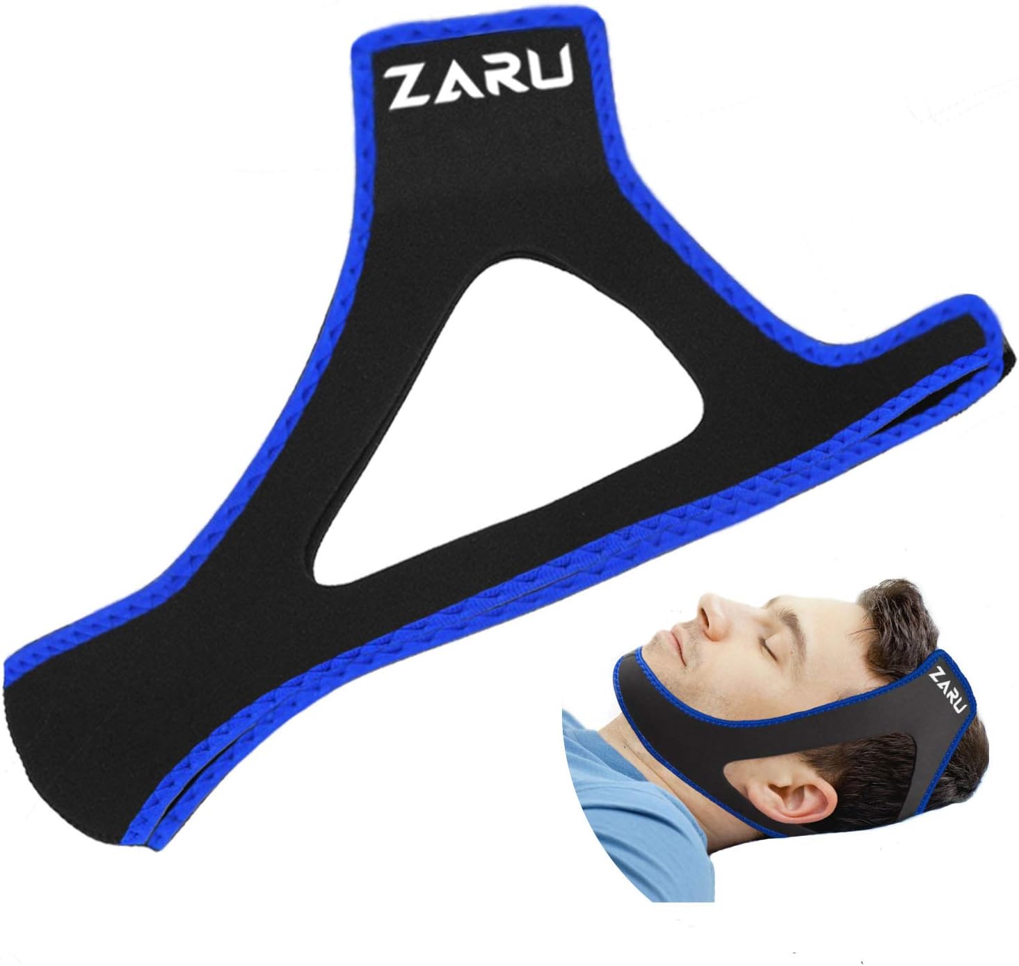Premium Anti Snore Chin Strap [2020 Upgraded Version] - Advanced Snoring Solution Scientifically Designed to Stop Snoring Naturally and Give You The Best Sleep of Your Life!……