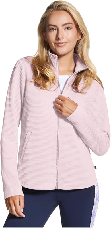 The Gowalk Shine - Chaqueta para mujer, color morado, talla M, Morado (, M