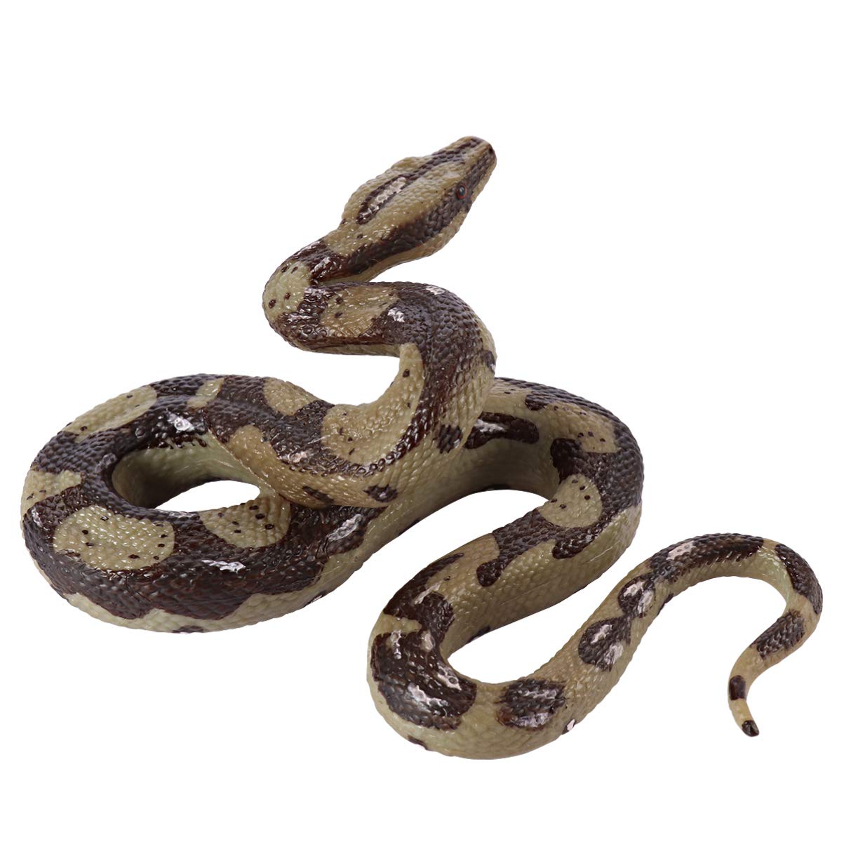 TOYANDONA Snake Toys Scary Prank Snake Toy Rubber Figure for Halloween Prank Props