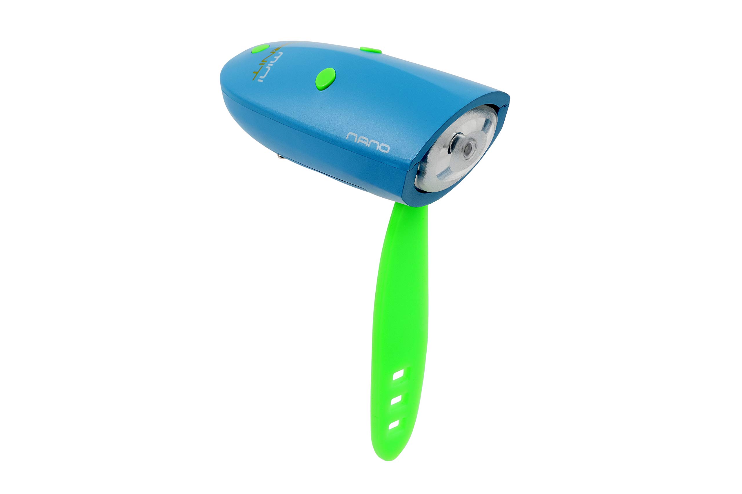Hornit Mini Nano - Bike & Scooter Horn and Light for Children and Kids - 15 Sound Effects / 3 Light Settings