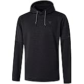 M MAELREG Hoodies for Men Golf Fleece Hooded Sweatshirts Dry Fit Athletic Lightweight Casual Midlayer Mens Hoodies Pullover