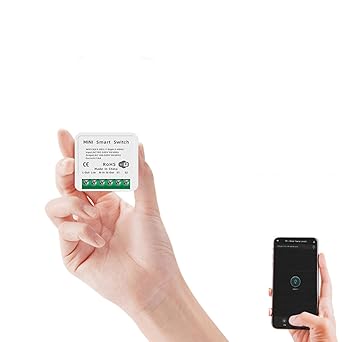 HUAGE 16 A WiFi Wireless Smart Switch Fernbedienung mit Zeit TimerCountdown TimerSprachsteuerungsfunktion geeignet fr Smart Home