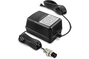 AIZYSY 17V AC 600mA Power Adapter with 3-Pin Connector - for Yamaha MG16 MG82X MG10U PA-10, Stanton M304, Alesis Multimix 8 USB, Behringer Mixer - Replacement Power Supply Cord