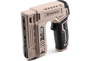 WOODSTARTER 2-in-1 Cordless Electric Staple Gun - 4V Rechargeable, Versatile for Multiple Scenarios