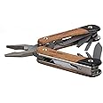 Gentlemen’s Hardware Wood-Handled Multi-Tool,12-in-1, Pliers, Knife, Wire Cutters, Screwdriver, Bottle Opener, File