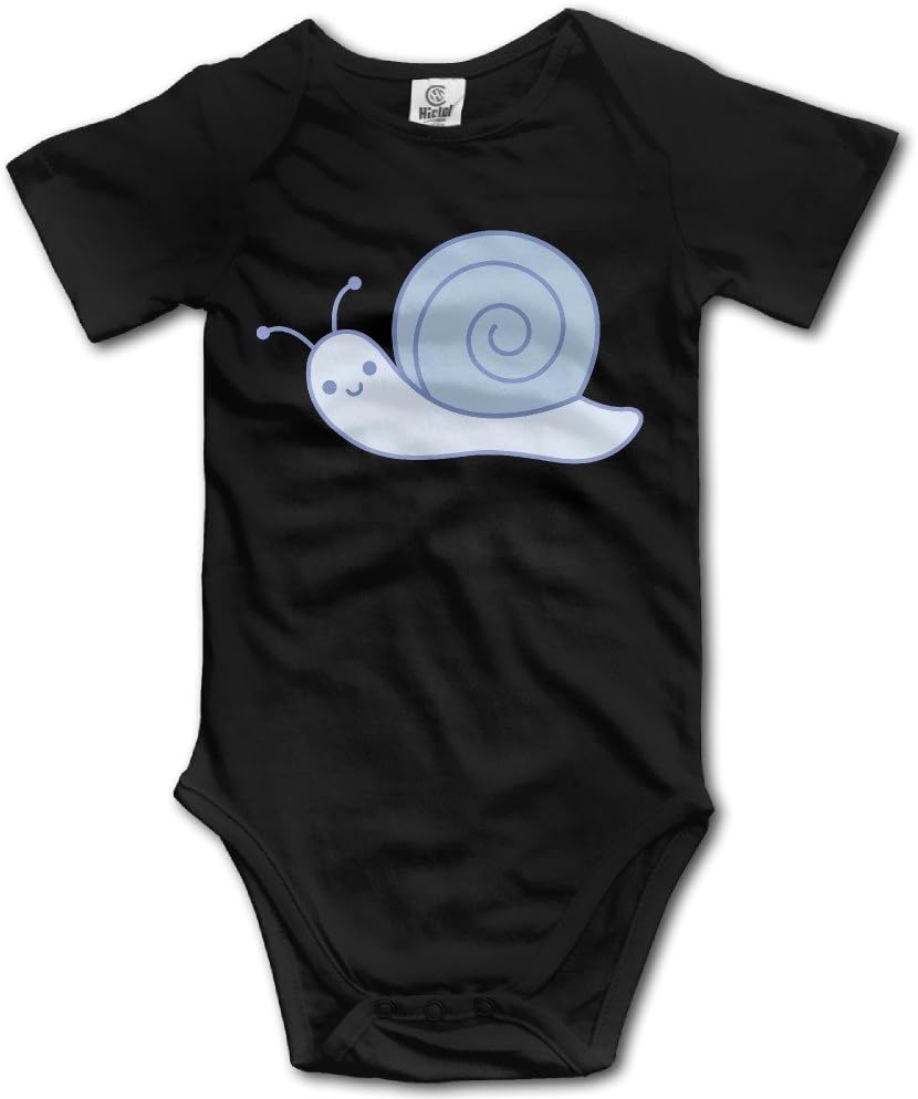 LALayton Cute Cartoon Snail Funny For Jumpsuit Romper Climbing Clothes - Black