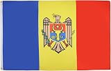 AZ FLAG Moldova Flag 3x5 ft 100D Polyester with 2 Brass Eyelets