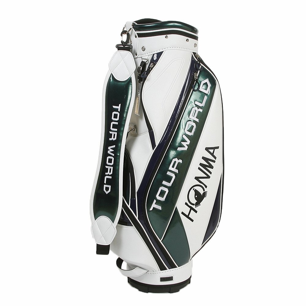 Honma Golf Caddy Bag TOUR WORLD CB1731 White / Green Men's New