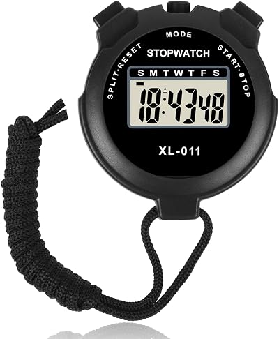 Vicloon Sport Stopwatch Timer Digital Large Display Multi Function