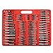 Zoostliss 110 Piece Bearing Steel Tap and Die Set Tungsten Steel Titanium Sae and Metric Tools