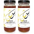 Royal Yemeni Honey | Authentic Sidr Honey | Gluten Free Non GMO | 100% Pure, Raw and Unprocessed Yemeni Sidr honey | 1 Pound (Pack of 2)