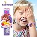 Girls Watch Kids Digital Watches Lovely Simple Barbie Doll Toy Toddler Wristwatch - Purple