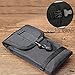 MOLLE Tactical Phone Pouch, Military Waist Holster Belt Clip Case for iPhone 16 Pro Max, 15, 14, 13 Samsung Galaxy S25 Ultra, S24, S23, Pixel 9, Rugged Phone Holster with D-Ring & Secure Buckle