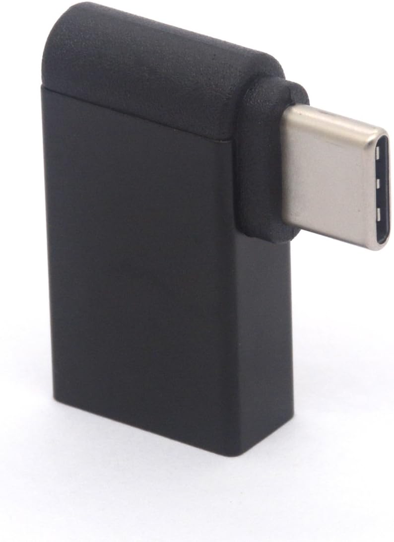 Angled USB C Adapter 90 Degree USB to TYPE C Adaptor USB 3.0 Type C Converter Connector for Macbook Pro 2017, Dell XPS 15 - Image 5
