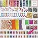 116 Pack Slime Making Kits Supplies, Colored Foam Balls, Resin Accessories, Fish Tank Beads, Fruit Slices, Glitter Sequin Accessories, Slime Tools, Sugar Paper (Sticker kit)