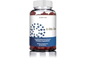 ASB Life Products A Otic Tinn Tinnitus Relief Gummy for Ear Ringing Relief, OTC Ear Health Vitamins, Zinc Multi Vitamins Tinnitus Treatment