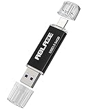 ABLAZE Type C Flash Drive 64GB, Dual USB 3.0+ USB C
