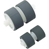 5484B001 Scanner Feed Separation Roller Fit for Canon DR-C125 DR-C225 DR-C255 DR-C225II DR-C225W, Scanner Exchange Roller Kit Replace 5484B001AA