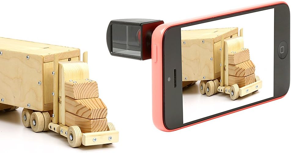 Universal Periscope Spy Lens for ALL Smartphones Cameras - Magnetic, Rotates