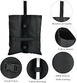 TMBMLPP Heavy Duty Gazebo Weights Sand Bags Set of 4 - Black view 3