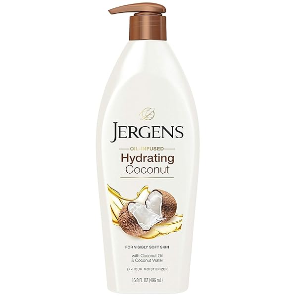 JERGENS COCONUT HYDRATING 16.8 OUNCE MOISTURIZER PUMP (496ML)