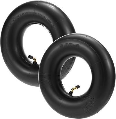QWORK 2 Pack Inner Tube 3.00-4 260x85 for Wheelbarrow Sack Barrow Trolley