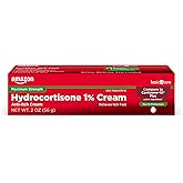 Amazon Basic Care Hydrocortisone 1% Anti-Itch Cream, White, 2 Ounce (Pack of 1)