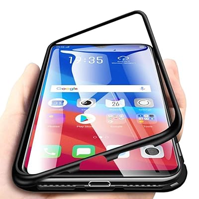 Transparent Tempered Glass Oppo F7 Case with Metal Zambia Ubuy