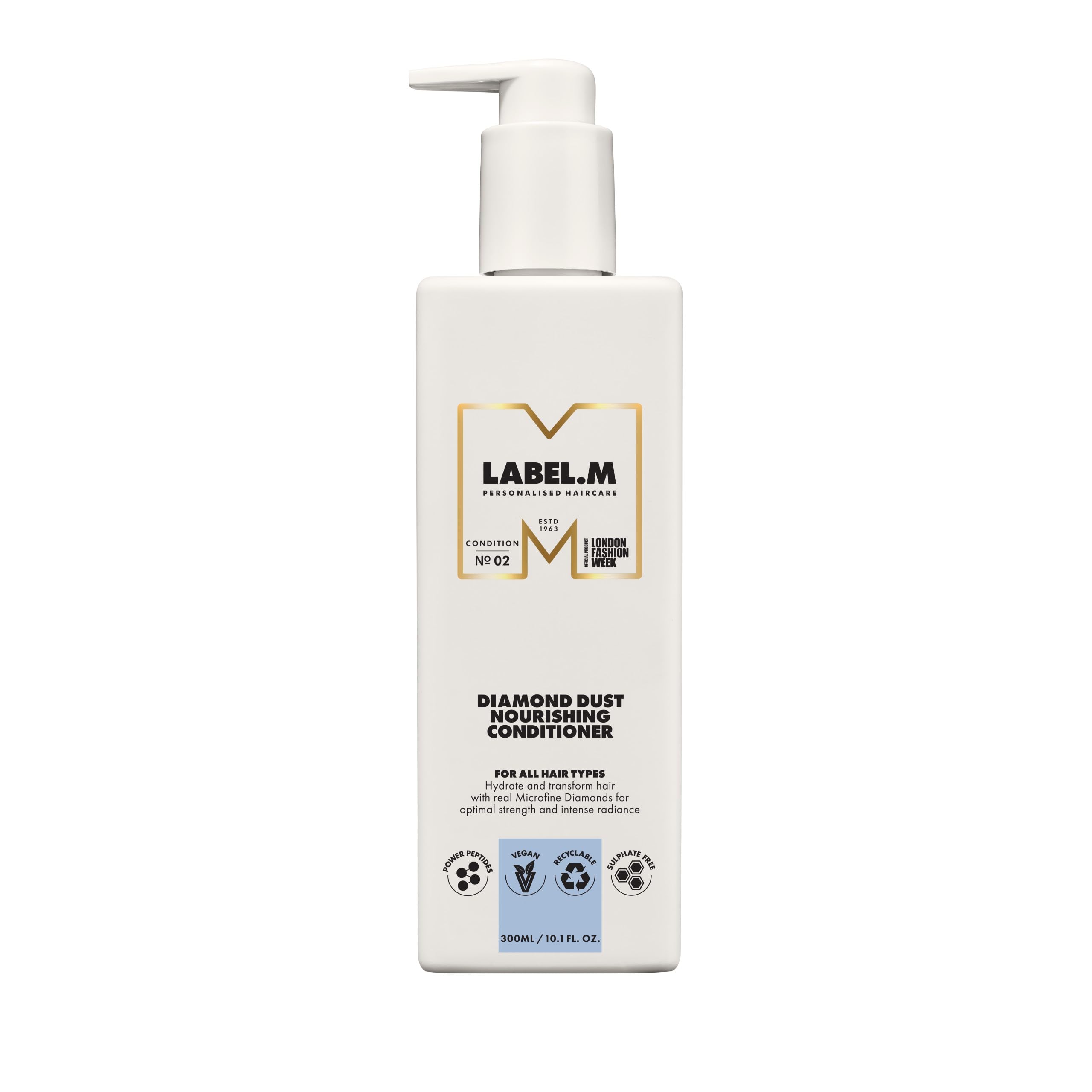 LABEL.M Diamond Dust Nourishing Conditioner 300ml – With Recyclable Pump