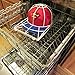 Evelots Ball Cap Washer For Washing Machines & Dish Washers, Visor Hat Cleaner