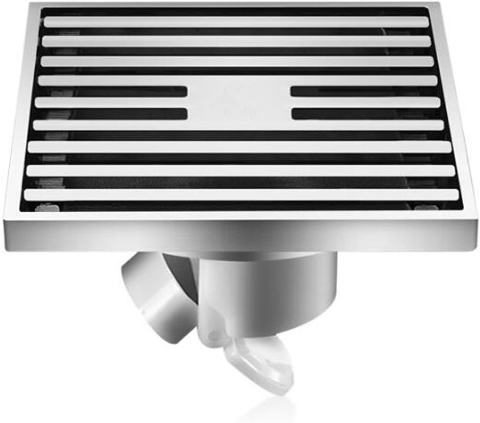 SJQKA floor drain Odor Proof Inner Core Floor Drain Thin Shift 40 Pipe Shower Floor Drain