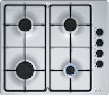 Bosch Gas Hob 60 cm Stainless Steel Serie 2 Built In PBP6B5B60 Biomethane Ready