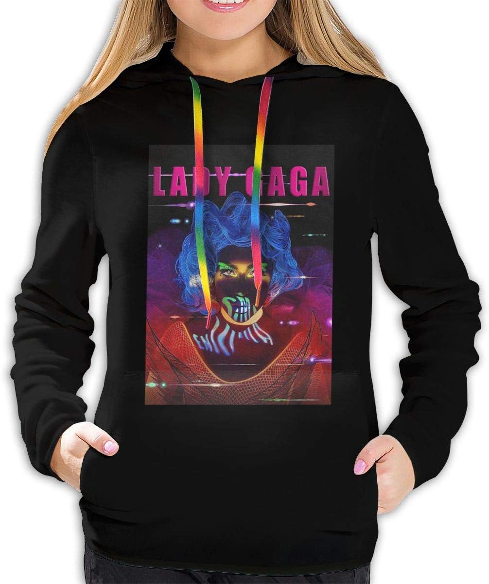 Ringhag16 Women Lady Gaga Enigma Fashion Hooded Sweater