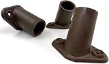 TDBS The Dustpan and Brush Store 3-Pack Broom Bracket 15/16" Handle Fitting