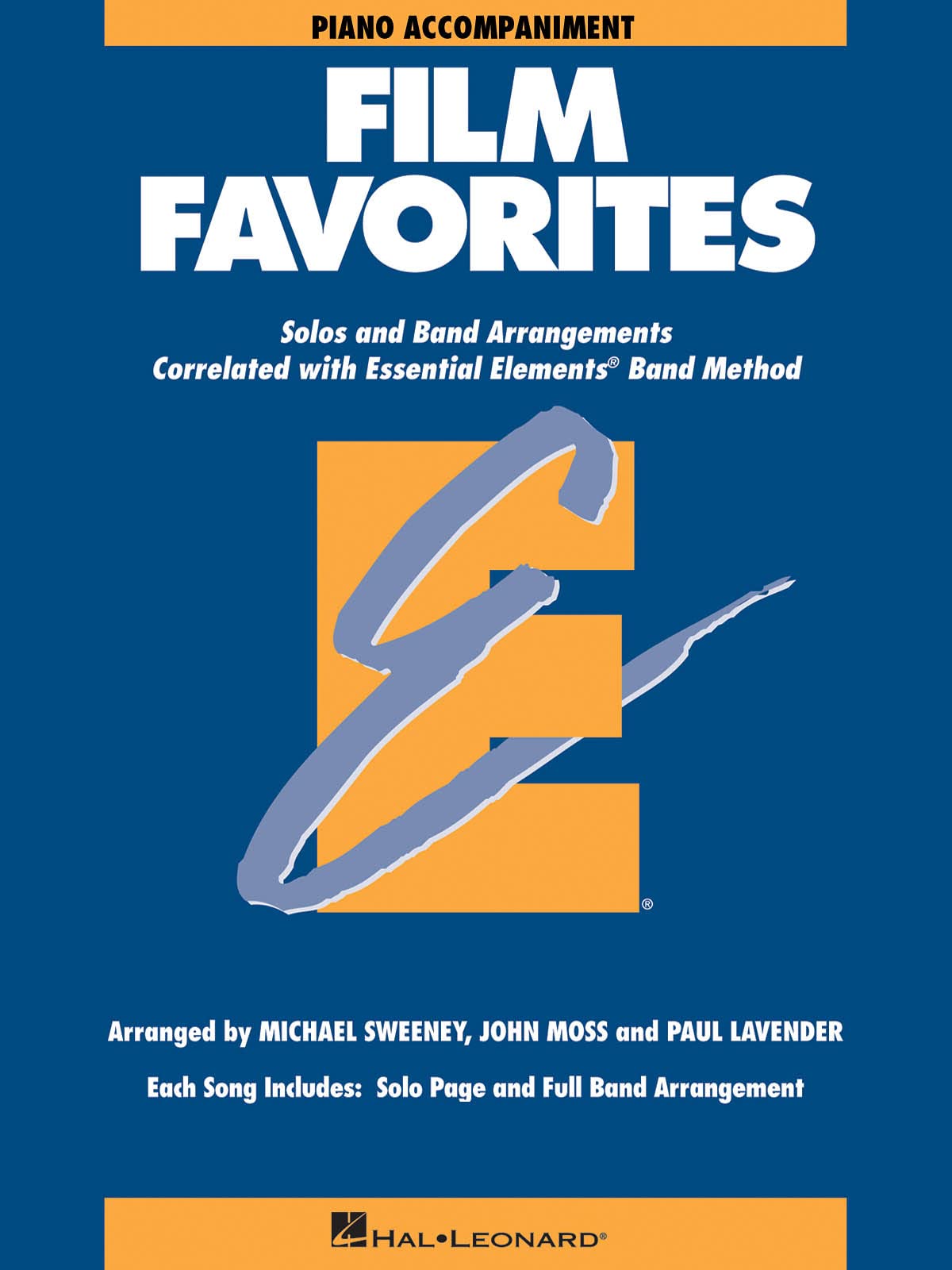 Essential Elements - Film Favorites (Piano Acc.). Part: Piano Accompaniments