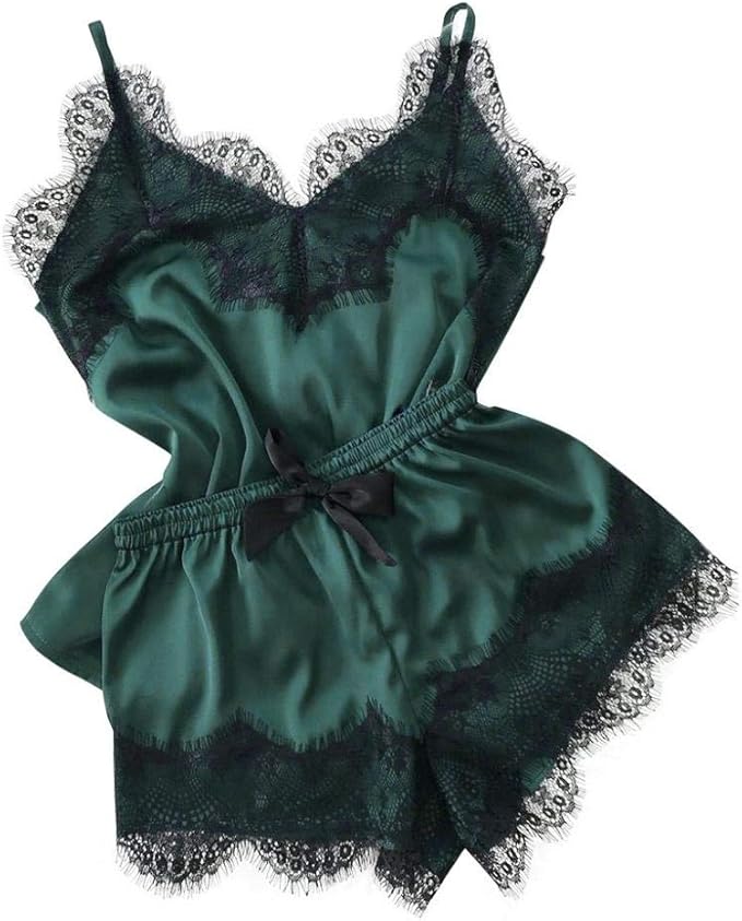 Conjunto de Ropa Interior Femenina sexyPijamas Sexy Mujeres Pijamas de