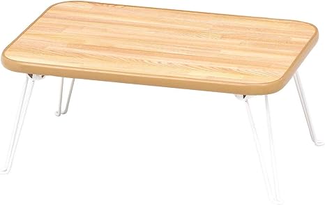 Amazon Co Jp 不二貿易 折りたたみ ローテーブル 幅45cm ナチュラル ミニ ホーム キッチン