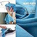MASTERTOP 25Pcs 5 Different Multipurpose Cleaning Cloth, Microfiber Cleaning Towels/Rags/Wash Cloths for Household and Car, 5 Colors Rags, 13.2