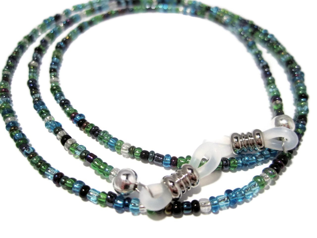 Beaded Glass Eyeglass Chain Holder Fashion Lanyard Necklace, Tiana Health