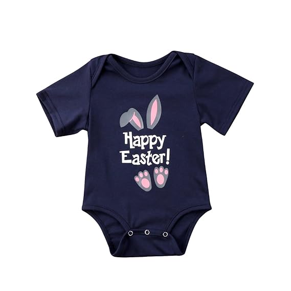 easter romper baby boy