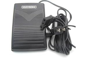 CKPSMS brand - 1PCS #250834002 110V FOOT CONTROL PEDAL Compatible with/Replacement for Singer brand 14U32,14U34,14U44,14U52,14U52A,14U454,14U64 JUKI brand Serger MO-103/104/134/623/644D