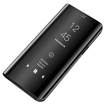 Bakicey Galaxy S7 Edge Leder Hülle, Galaxy S7 Handyhülle Spiegel Schutzhülle Flip Tasche Case Cover für Samsung S7, Stand Fea